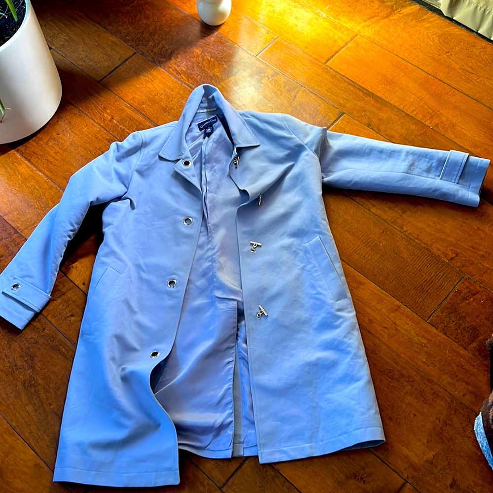 Baby blue spring/fall jacket (waterproof)